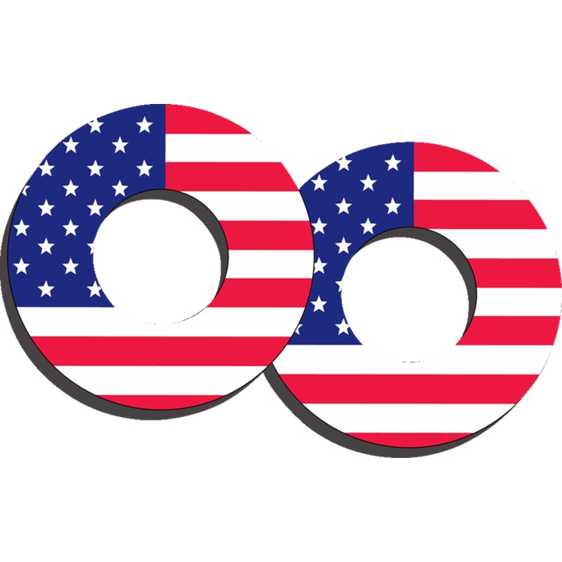 Factory Effex Grip Donuts – Flag Red/White/Blue 27-67100