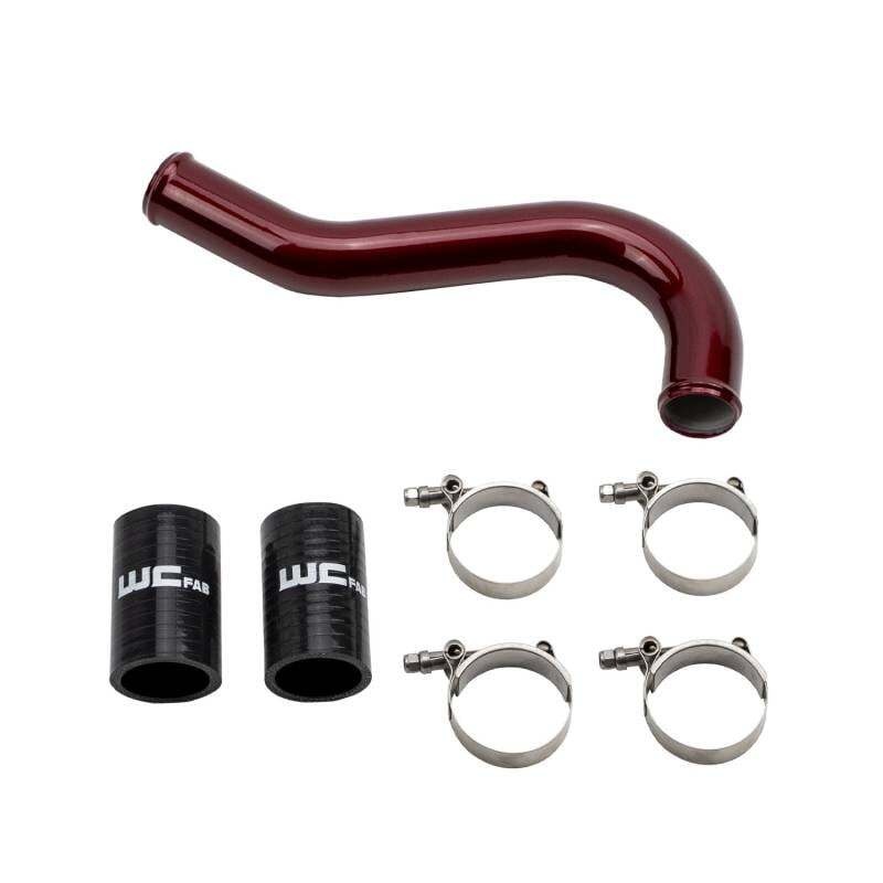 Wehrli 06-10 Chevrolet 6.6L LBZ/LMM Duramax Upper Coolant Pipe – Flat Black