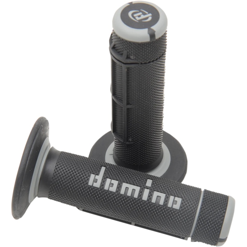 Domino Grips – Dually – Half Waffle – Black/Gray A02041C7170A7-1