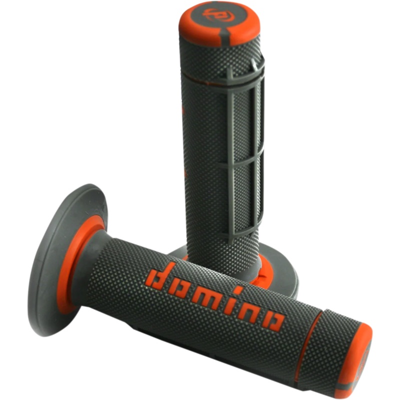 Domino Grips – Dually – Half Waffle – Black/Orange A02041C4540A7-1