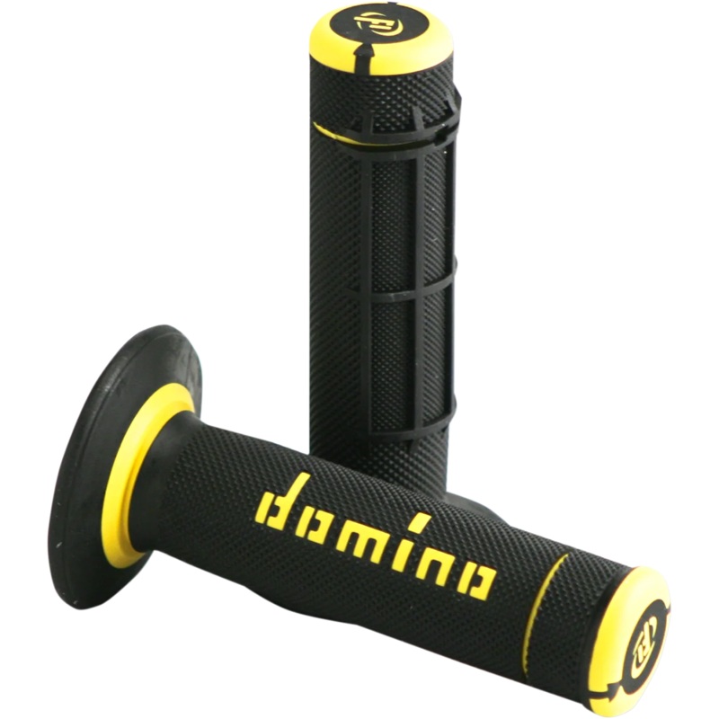 Domino Grips – Dually – Half Waffle – Black/Yellow A02041C4740A7-1