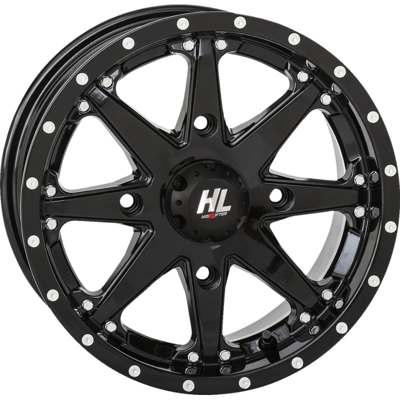 High Lifter Products Wheel – HL10 – Front/Rear – Gloss Black – 14×7 – 4/156 – 5+2 (+30 mm) 14HL10-1256