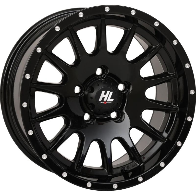 High Lifter Products Wheel – HL25 – Front/Rear – Black – 15×7 – 4/137 – 4+3 (+10 mm) 15HL25-1237