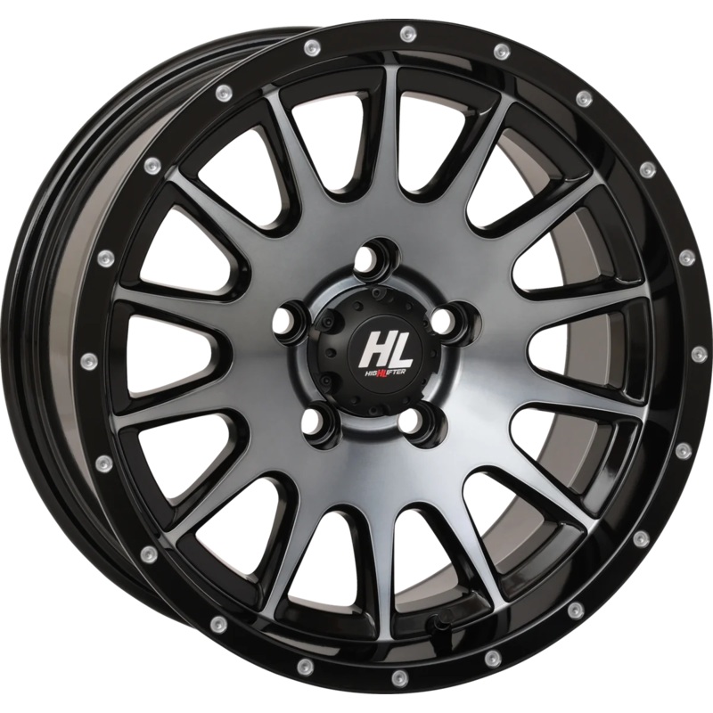 High Lifter Products Wheel – HL25 – Front/Rear – Dark Tint Gray – 15×7 – 4/137 – 4+3 (+10 mm) 15HL25-1637