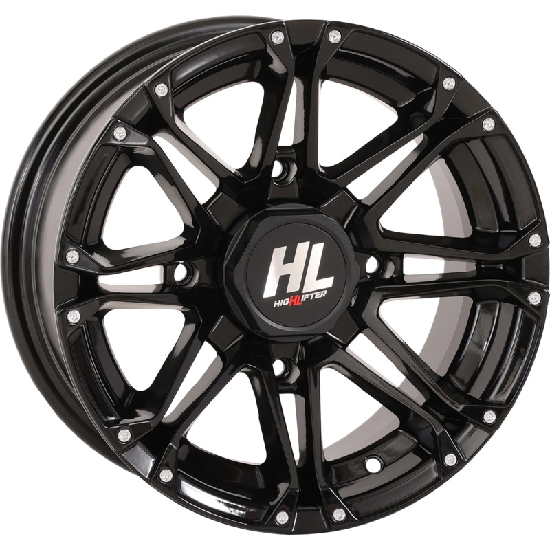 High Lifter Products Wheel – HL3 – Front/Rear – Gloss Black – 14×7 – 4/156 – 4+3 (+5 mm) 14HL03-1256