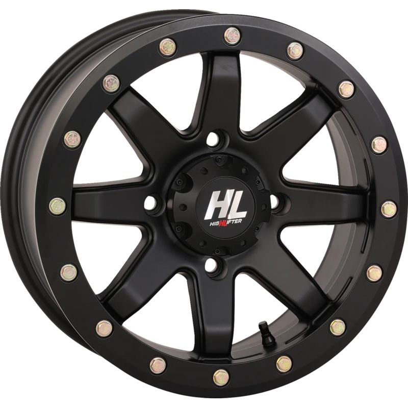 High Lifter Products Wheel – HL9 Beadlock – Front/Rear – Matte Black – 14×7 – 4/137 – 6+1 (+50 mm) 14HL09-1438