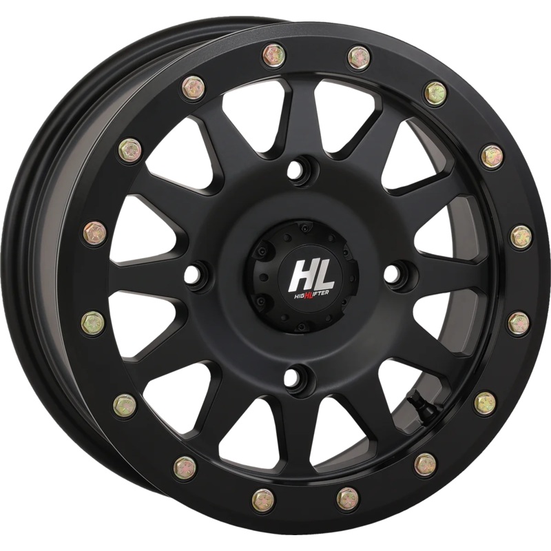 High Lifter Products Wheel – HLA1 Beadlock – Front/Rear – Matte Black – 14×7 – 4/156 – 5+2 (+40 mm) 14HLA1-1456