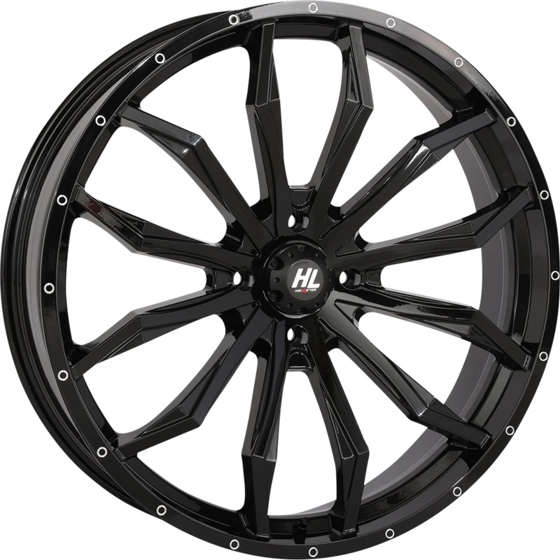 High Lifter Products Wheel – HL21 – Front/Rear – Gloss Black – 24×7 – 5/4.5 – 4+3 (+10 mm) 24HL21-1245