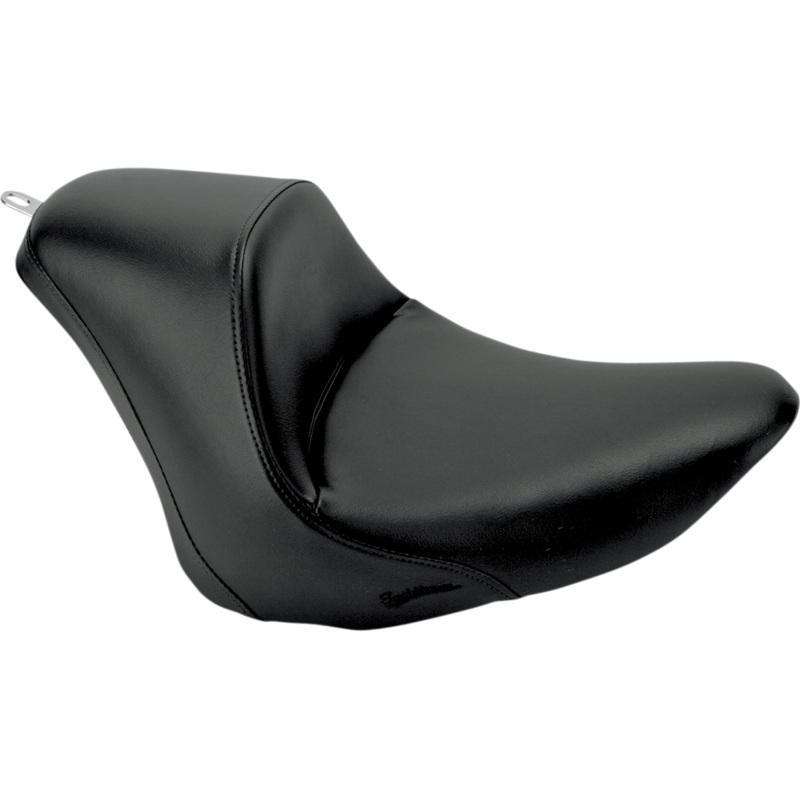 Saddlemen Heels Down Solo Seat – Without Backrest – Plain – Black – FB 806-12-0021