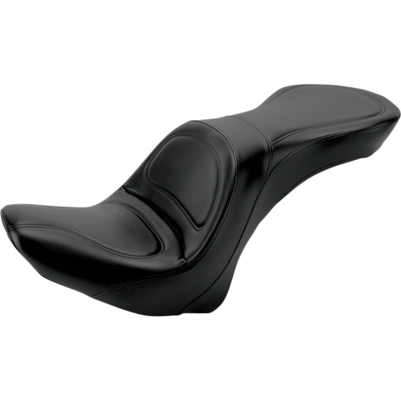 Saddlemen Seat – Explorer – Without Backrest – Stitched – Black – FLSTC ’06-’17 800-23-0291