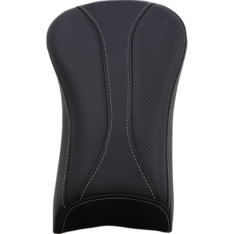 Saddlemen Dominator Pillion Pad – Standard Reach – Black w/ Gray Stitching 806-23-0162