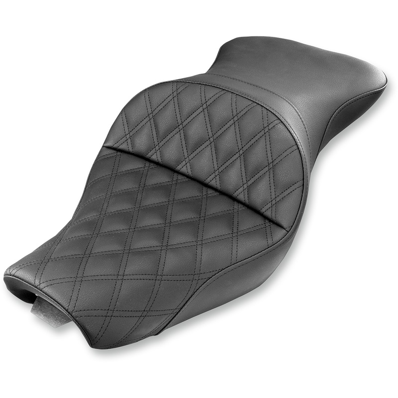 Saddlemen Explorer Seat – Lattice Stitched – XL with 4.5 Gallon Tanks 807-03-029LS