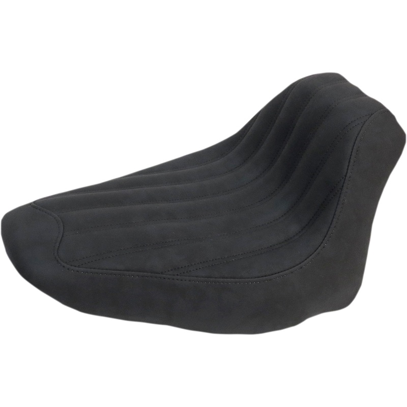 Saddlemen Knuckle Solo Seat – Ribbed – Black – FLSTC 806-15-0023