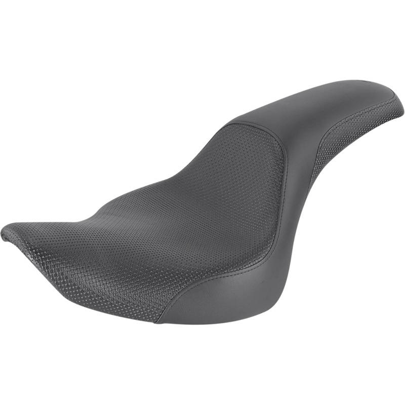 Saddlemen Profiler Basket-weave Seat – Black – FB ’07-’17 806-12-147