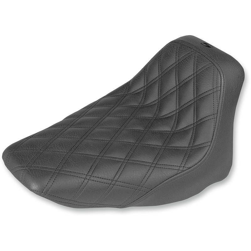 Saddlemen Renegade Solo Seat – Lattice Stitched – Black – FLST ’06-’17 806-15-002LS