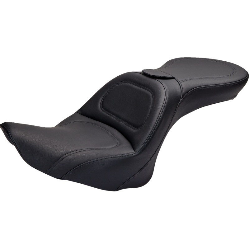 Saddlemen Seat – Explorer – With Backrest – Stitched – Black – FL/FX ’06-’17 806-12-030