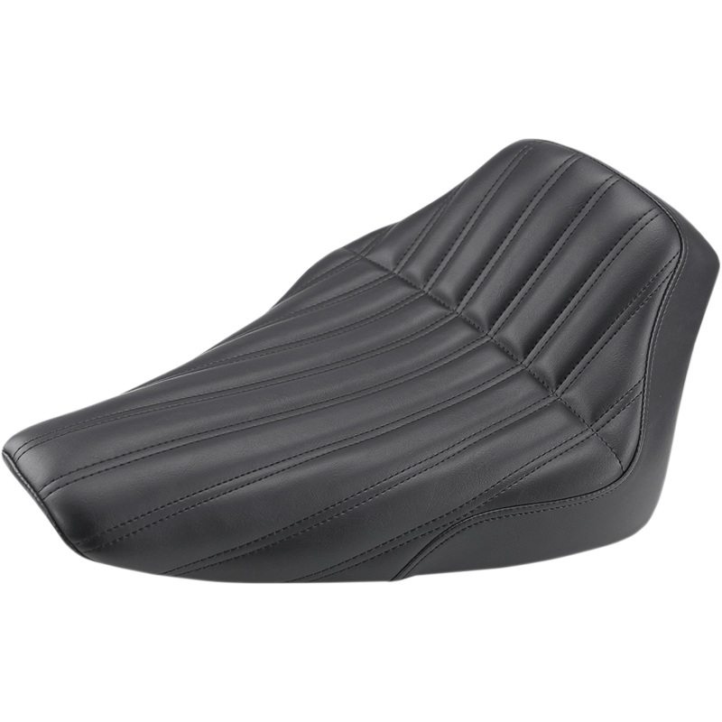 Saddlemen Knuckle Solo Seat – Ribbed – Black – FLS 812-26-0023