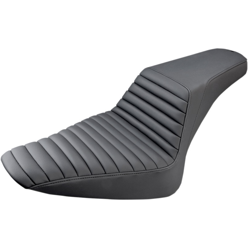 Saddlemen Step-Up Seat – Front Tuck-n-Roll – Black – FLS 812-26-171
