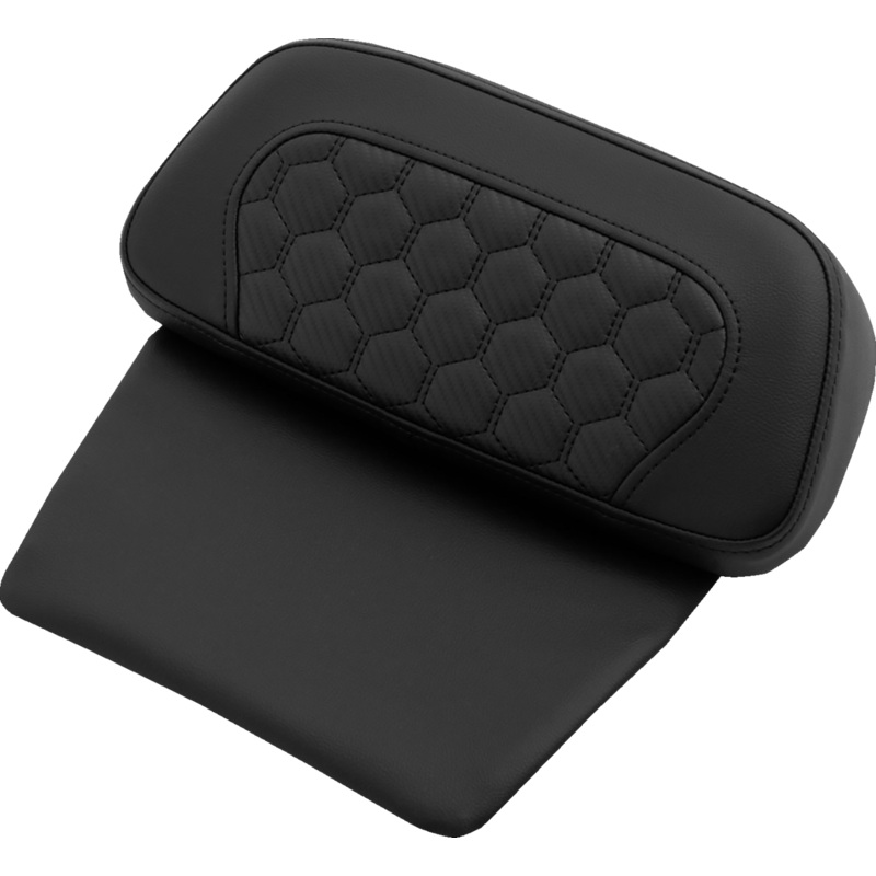 Saddlemen Chopped Tour Pak Pad – Honeycomb – Black Stitching – FLH/FLT ’14-’24 814-07C-HC-BLK