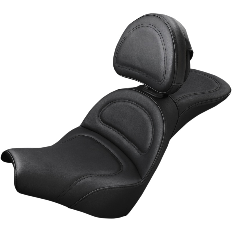 Saddlemen Explorer Seat – w/ Driver Backrest – FXBB ’18-’22 818-30-030