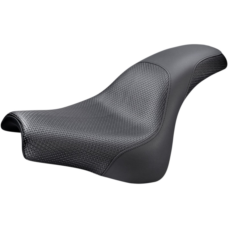 Saddlemen Profiler Basket-weave Seat – Black 818-28-147
