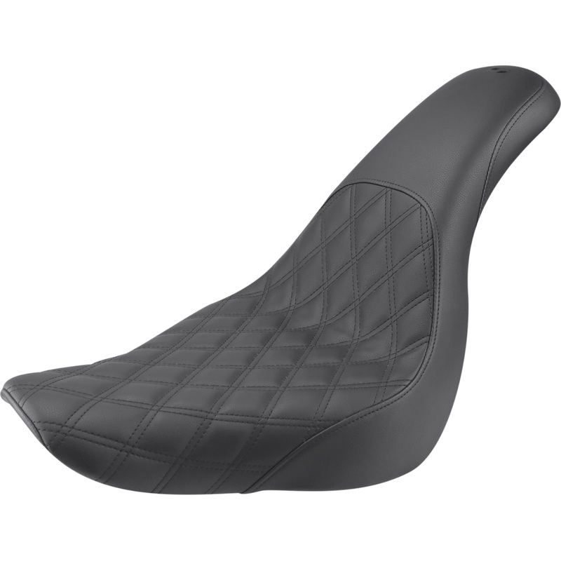 Saddlemen Profiler Seat – Front Lattice/Rear Smooth – Black 818-29-149
