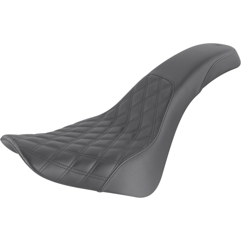Saddlemen Profiler Seat – Front Lattice/Rear Smooth – Black 818-33-149