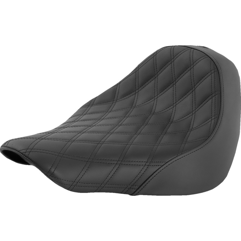 Saddlemen Renegade Solo Seat – Lattice Stitched – Black – FL/FX ’18-’23 818-27-002LS