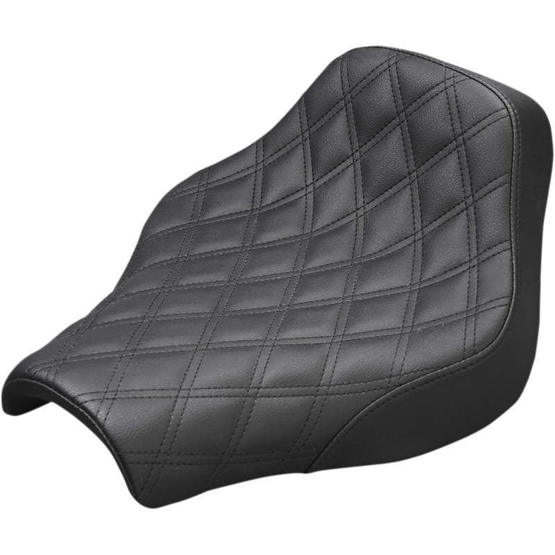 Saddlemen Renegade Solo Seat – Lattice Stitched – Black – FX ’18-’20 818-30-002LS