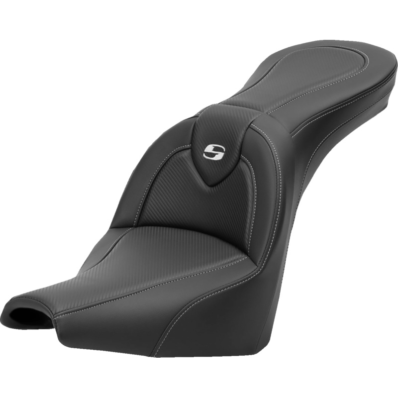 Saddlemen Roadsofa Carbon Fiber Seat – Carbon Fiber – without Backrest – FXBB/FXST ’18-’23 818-30-185