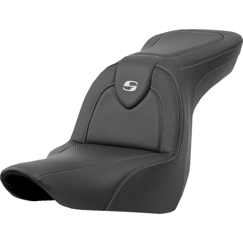 Saddlemen Roadsofa Carbon Fiber Seat – Carbon Fiber – without Backrest – FXLR/FLSB ’18-’23 818-29-185