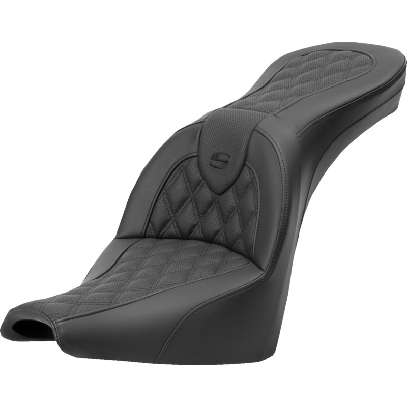 Saddlemen Roadsofa Seat – Lattice Stitch – without Backrest – FXBB/FXST ’18-’23 818-30-182