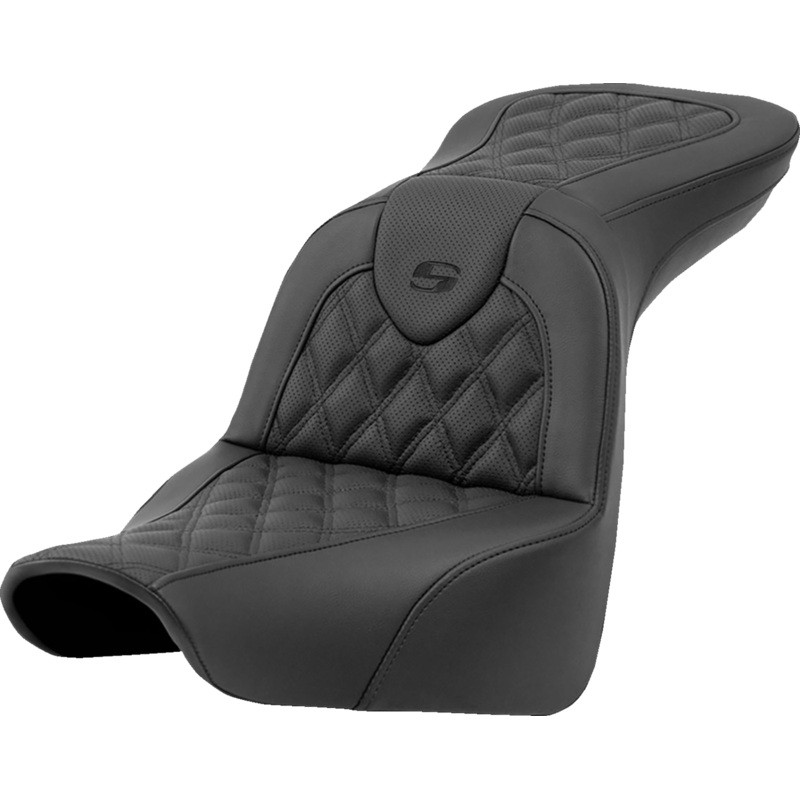 Saddlemen Roadsofa Seat – Lattice Stitch – without Backrest – FXLR/FLSB ’18-’23 818-29-182