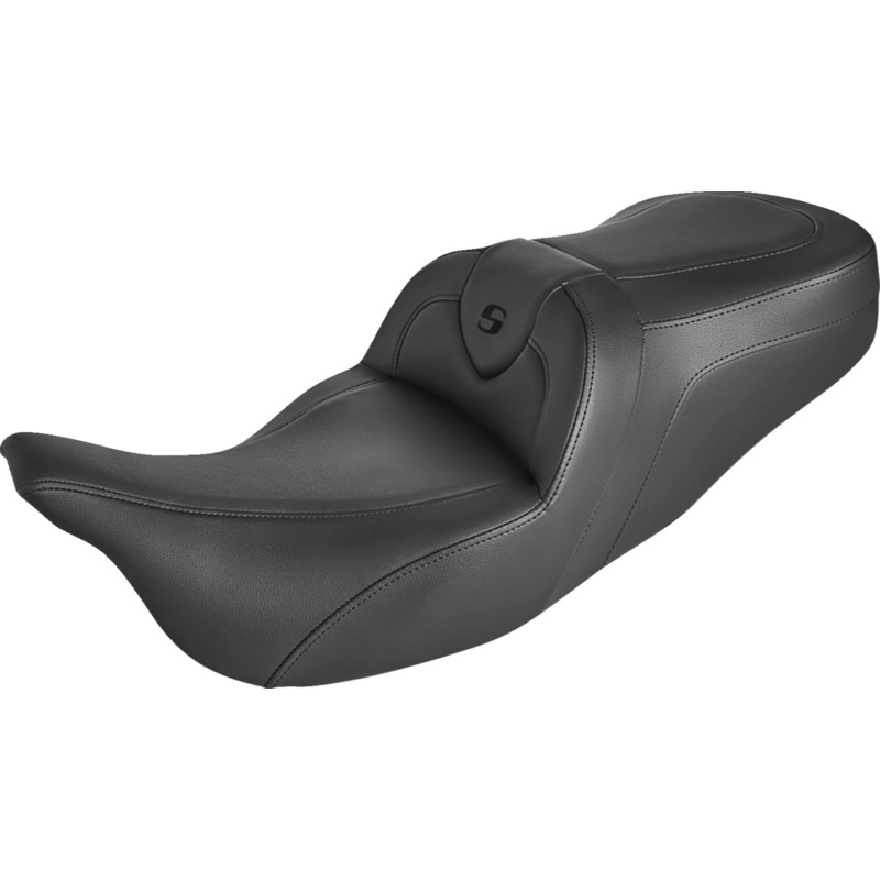 Saddlemen Roadsofa Seat – with Backrest – Lattice Stitch – FXBR/S ’18-’20 818-31-182BR