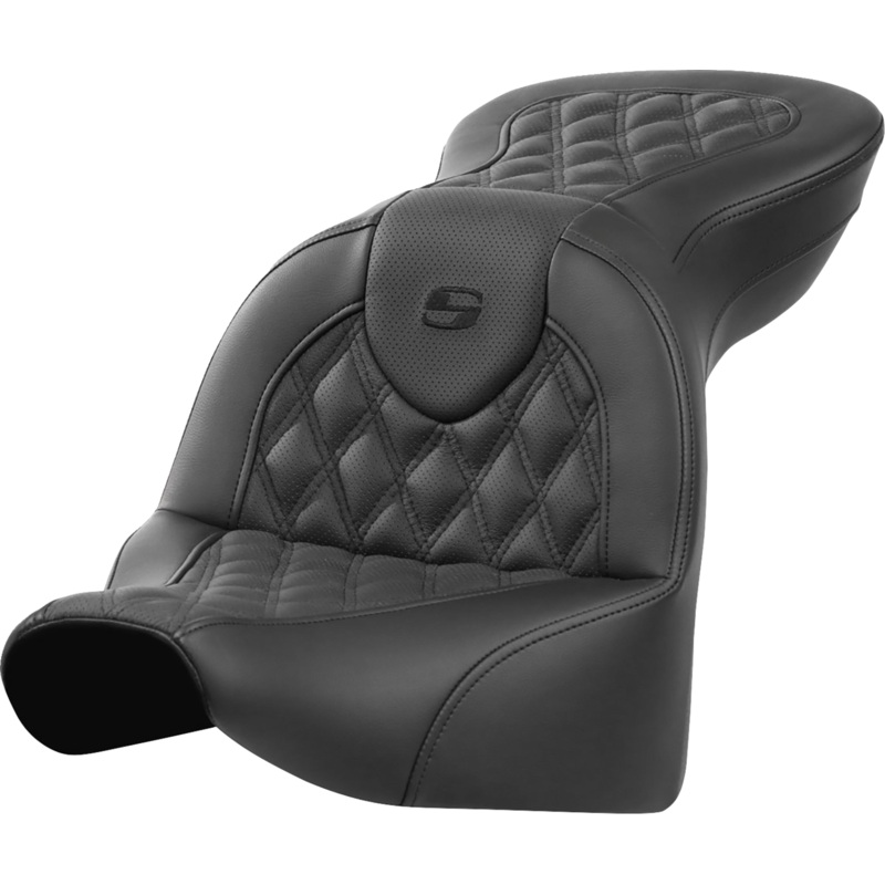 Saddlemen Roadsofa Seat – without Backrest – Lattice Stitch – FXBR/S ’18-’20 818-31-182