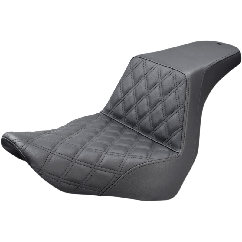 Saddlemen Step-Up Seat – Front Lattice Stitch – Black 818-29-172