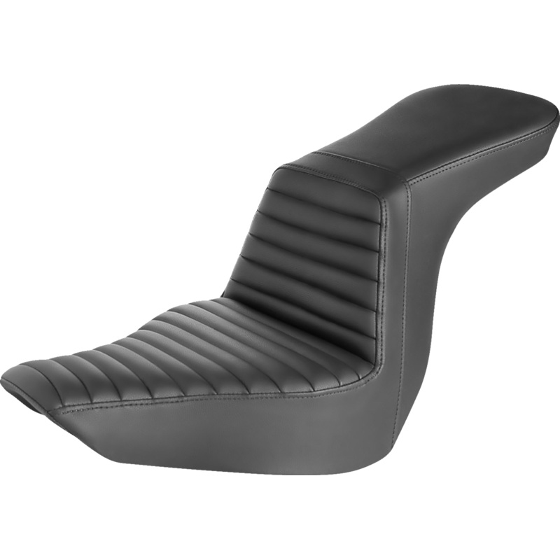 Saddlemen Step-Up Seat – Front Tuck-n-Roll – Black 818-29-191