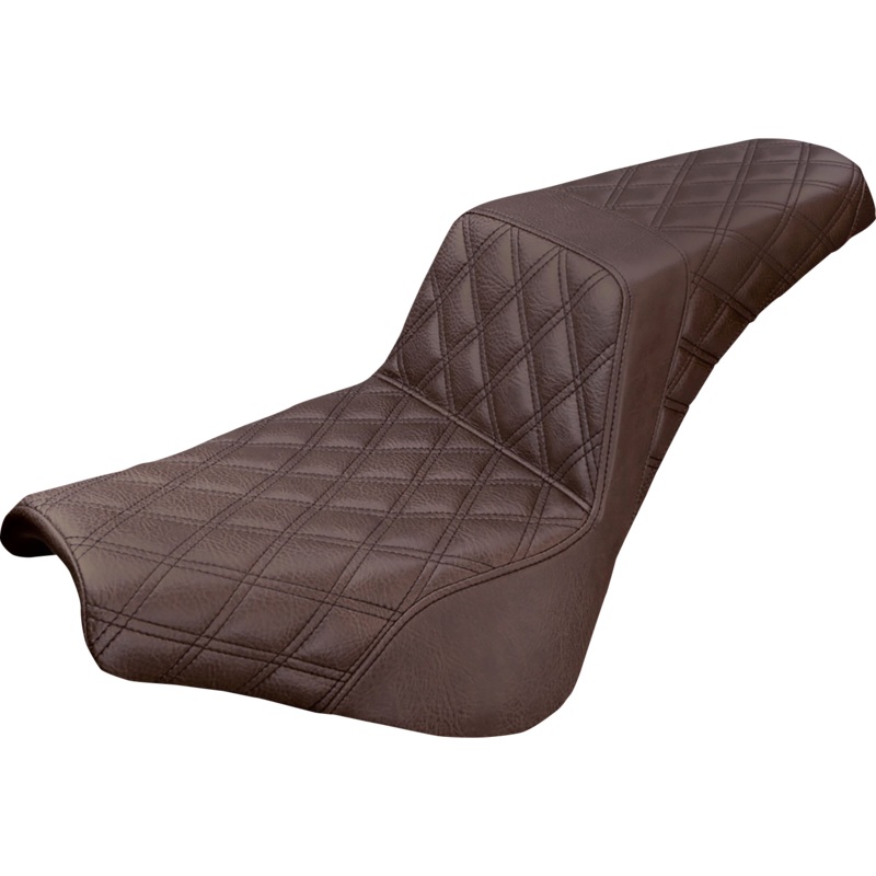 Saddlemen Step-Up Seat – Full Lattice Stitch – Brown 818-30-175BR