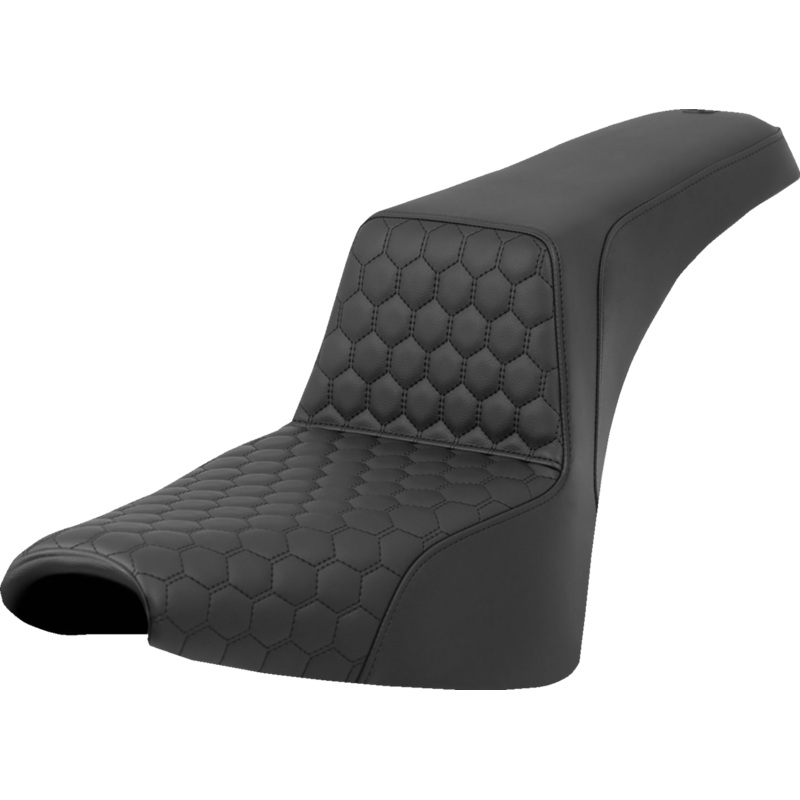 Saddlemen Step-Up Seat – Honeycomb – FXBB/FXST ’18-’24 818-30-177
