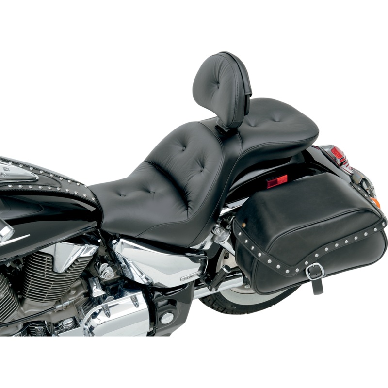 Saddlemen Explorer Road Sofa Seat – with Backrest – VTX1300R/S H03-10-030RS