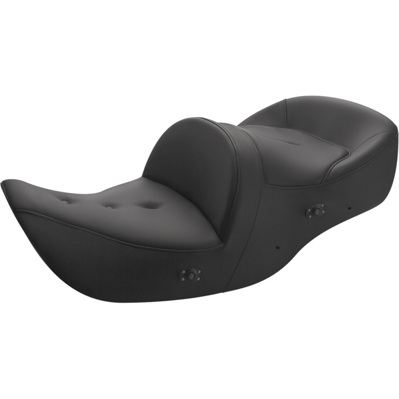 Saddlemen Seat – Roadsofa – Without Backrest – Pillow Top – Black – Heated H01-07-181HCT