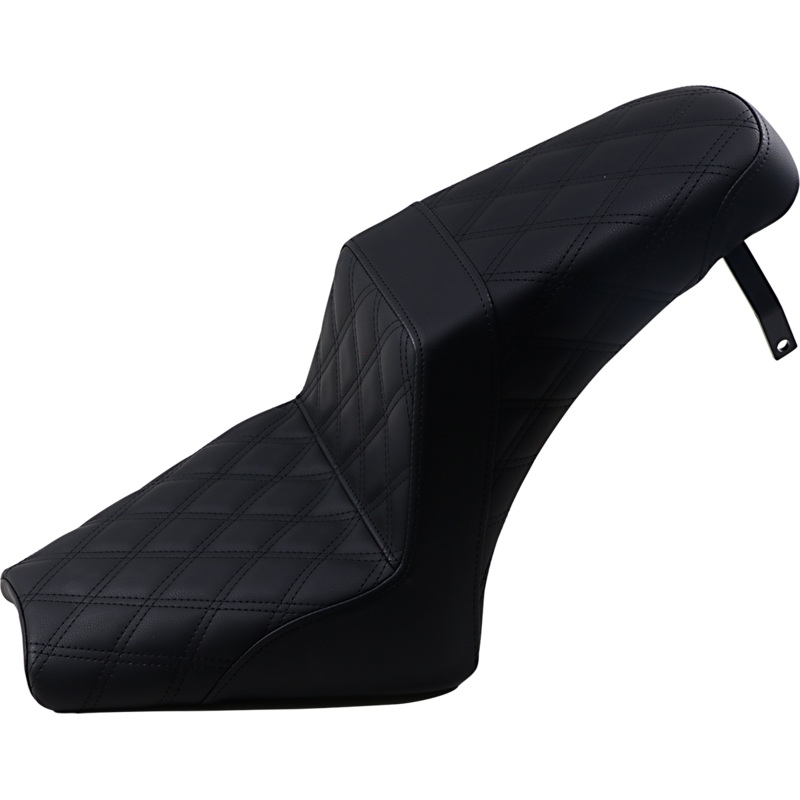 Saddlemen Step-Up Seat – Full Lattice Stitch – Black – Scout Bobber I18-33-175