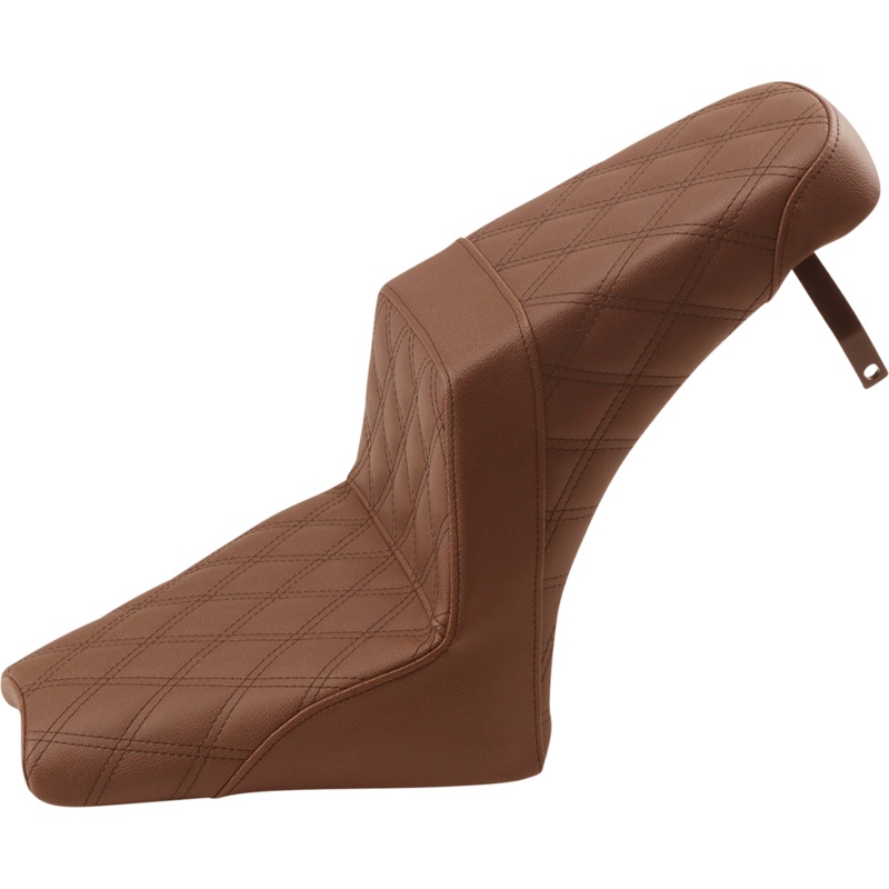Saddlemen Step-Up Seat – Full Lattice Stitch – Brown – Scout Bobber I18-33-175BR