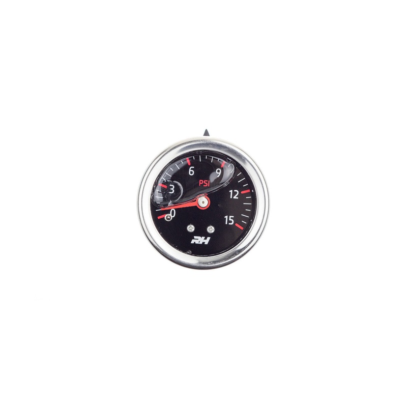 Redhorse Performance Fuel Pressure Gauge Red 5001-15-3