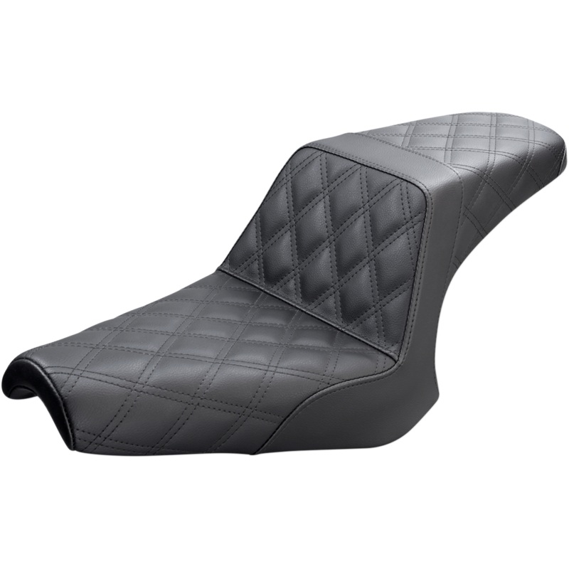 Saddlemen Step-Up Seat – Full Lattice Stitch – Black – Bolt ’13-’20 Y13-16-175