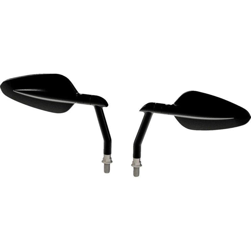 Burly Brand Mirrors – Radar – Side View – Oval – Black B16-1502B