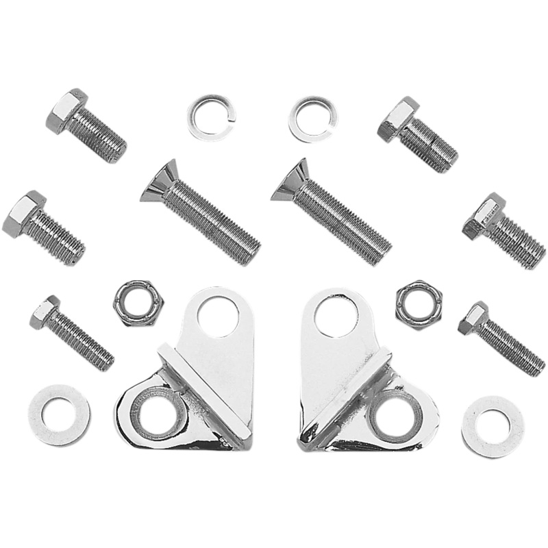 Burly Brand Rear Lowering Kit – Chrome – Lowers 1″ – ’85-’96 FLT B28-275CH