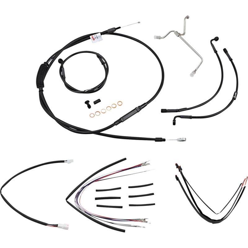 Burly Brand Control Kit – 14″ Ape Hanger Handlebars B30-1170