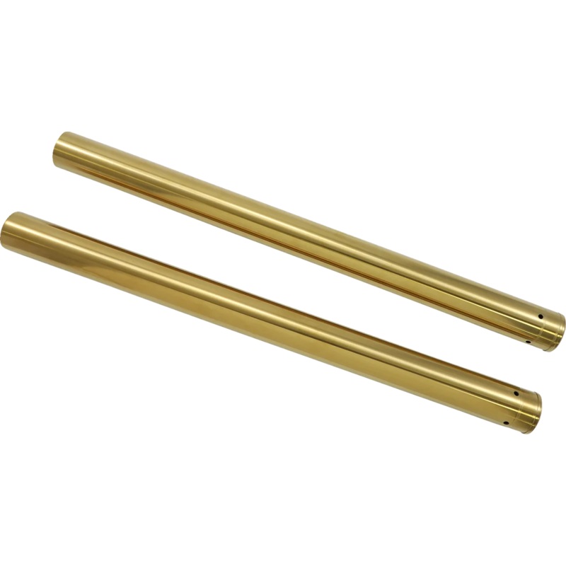 Custom Cycle Fork Tubes – Gold – 49 mm – 25.50″ T 2013TN