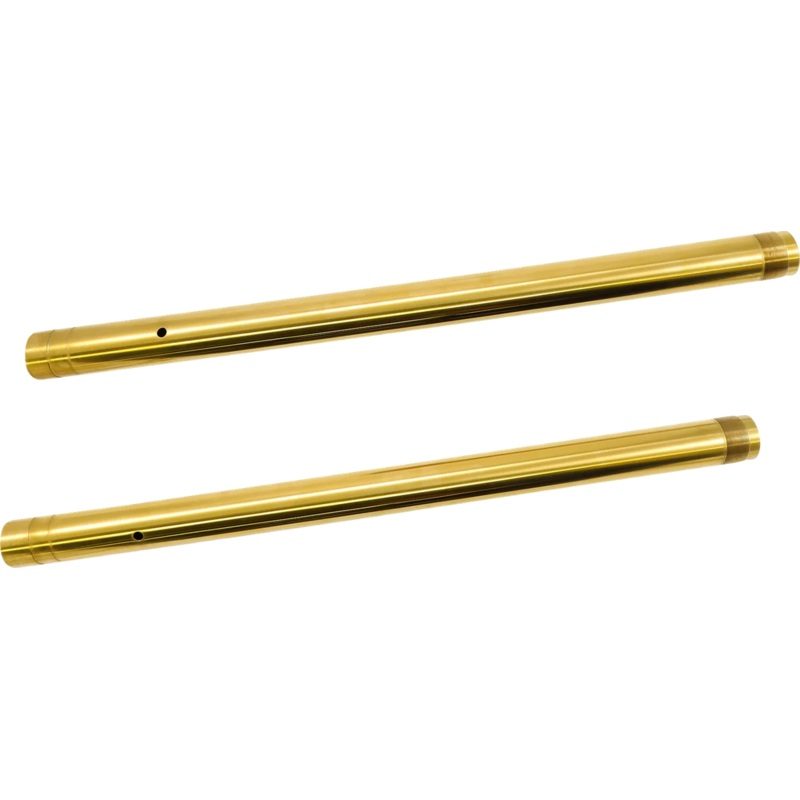 Custom Cycle Inverted Fork Tubes – Gold – 43 mm – +4″ Length 710078